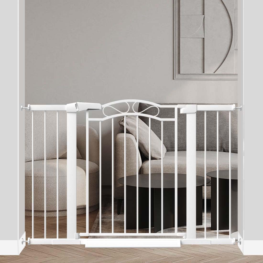 Baby Gate Extra Wide - Extra Wide Baby Gate for Stairs