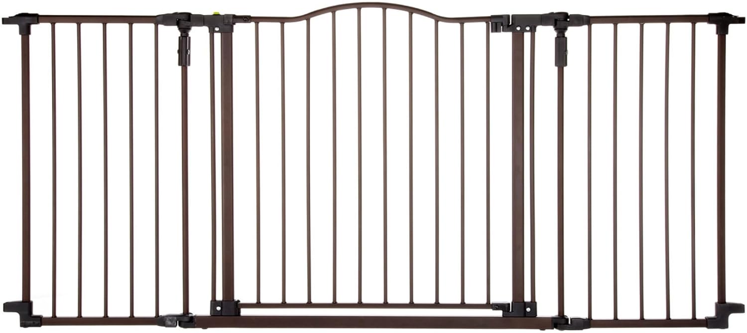 Baby Gate Extra Wide - Extra Wide Hardware Mounted Baby Gate,