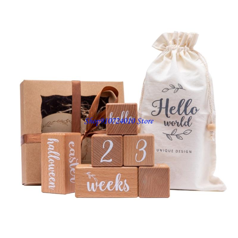 Baby Nursery Age - 77HD Baby Milestones Wooden Photo Props
