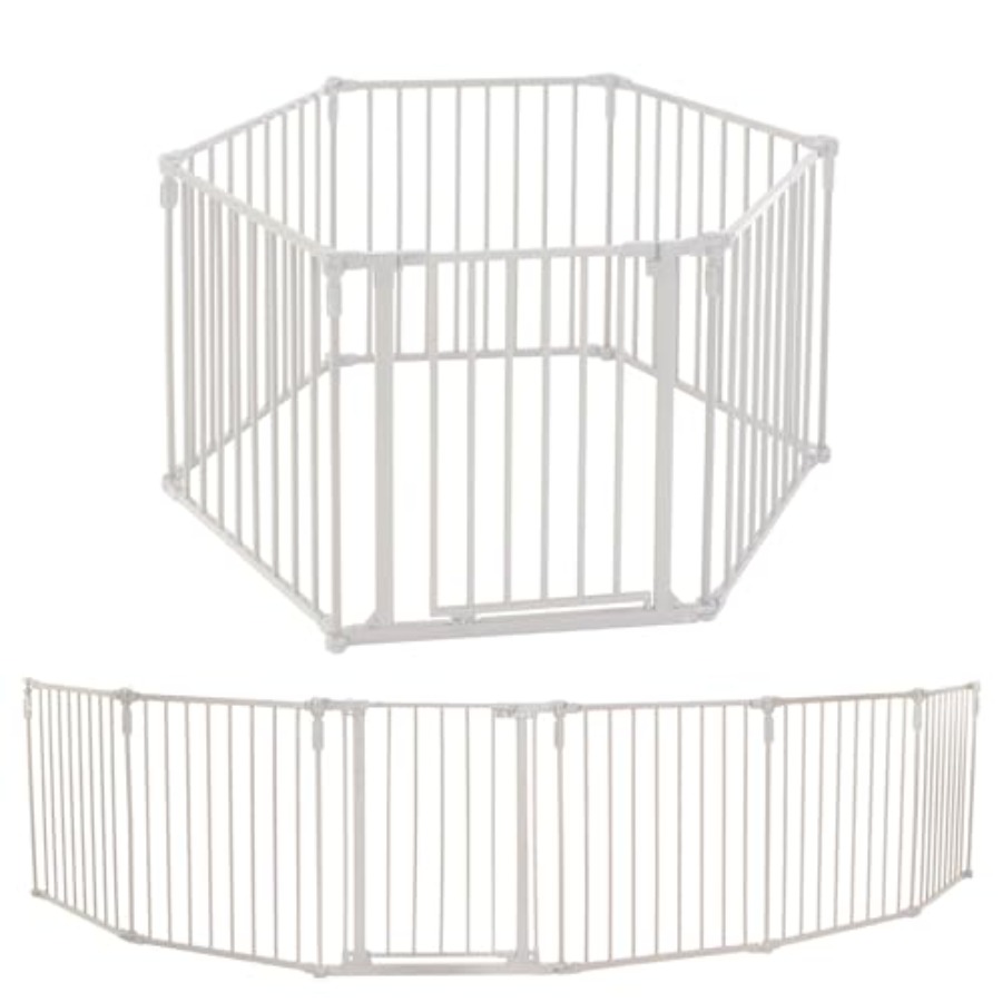 Baby Gate Extra Wide - 3 In 1 Metal Superyard Baby