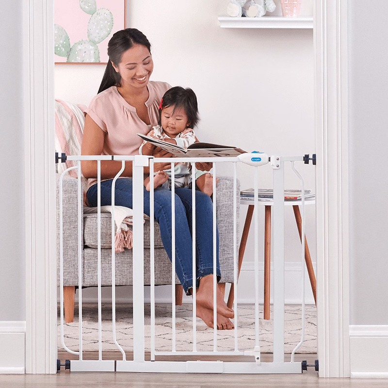 Baby Gate Extra Wide - Regalo Extra Wide Walk-Through Baby Gate