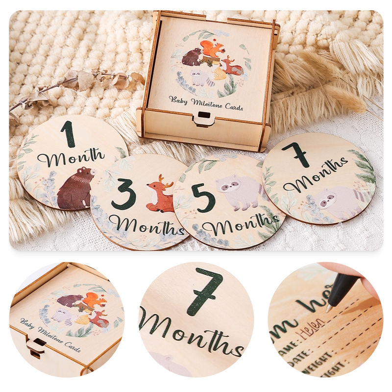 Newborn Baby Growth Milestones - Milestone Card Set incelemesi ve fiyatı