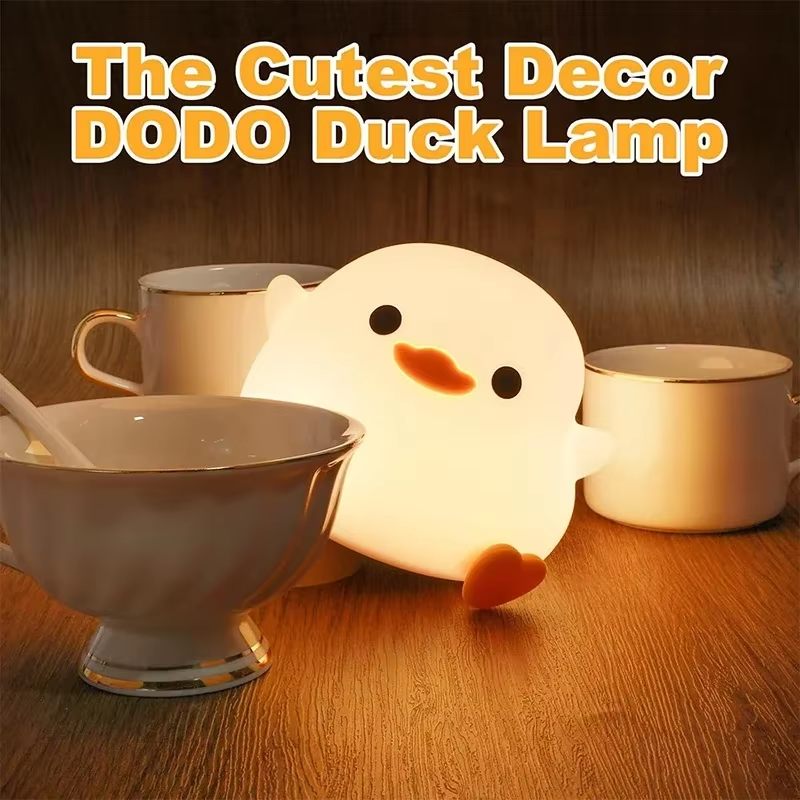 Cute Duck Cartoon Animals Sili - Baby Nursery Light incelemesi ve fiyatı