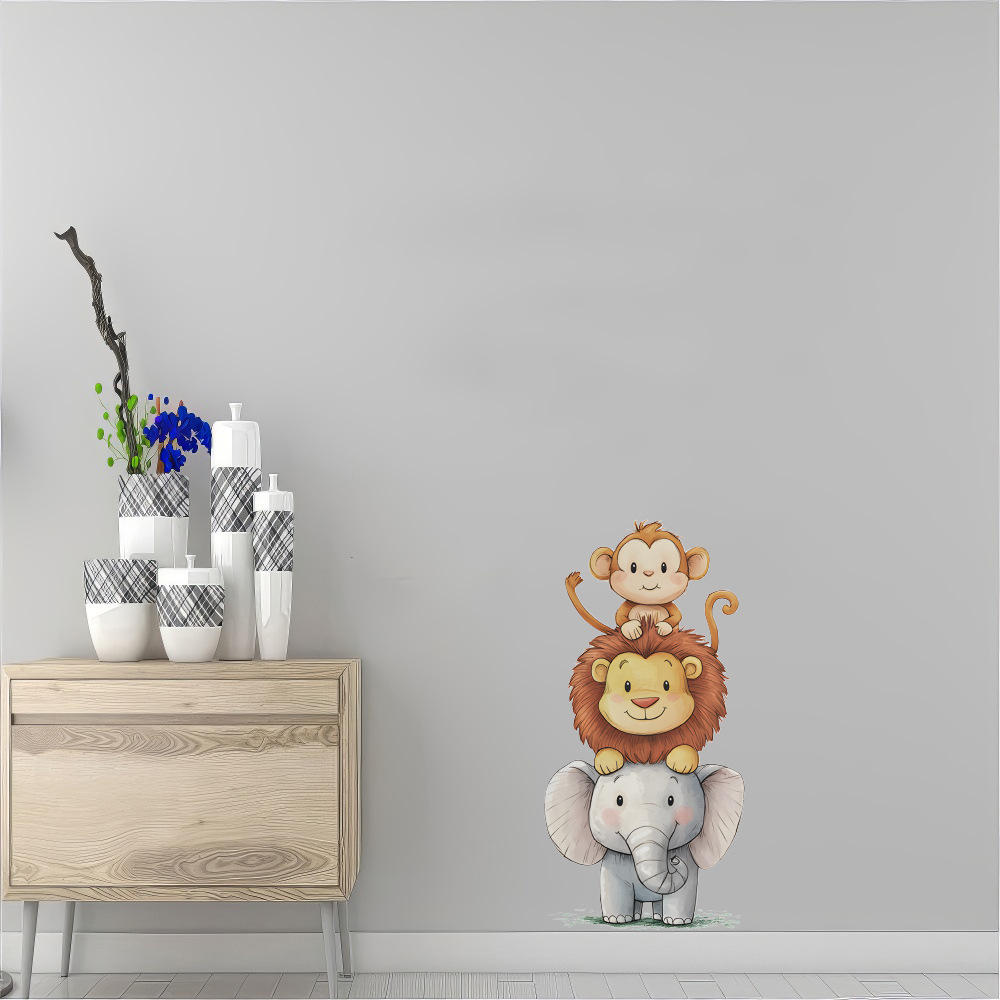 Cute Forest Animals Wall Stick - Baby Nursery Items incelemesi ve fiyatı