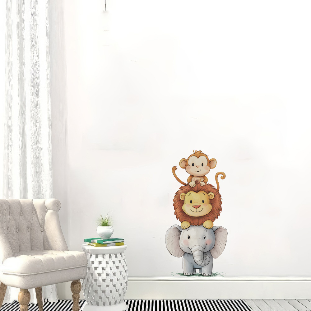 Cute Forest Animals Wall Stick - Baby Nursery Items incelemesi ve fiyatı