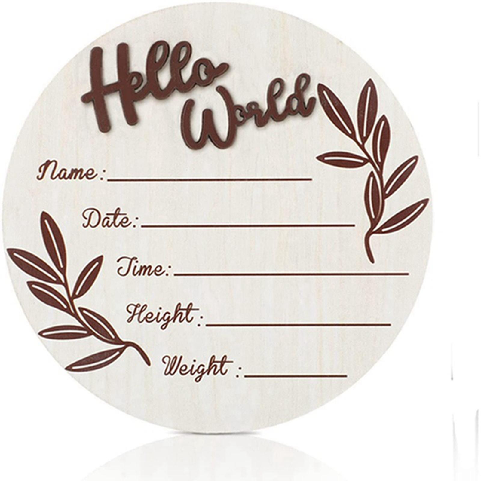 Set of 18 Wooden Baby Mileston - Milestone Card Set incelemesi ve fiyatı