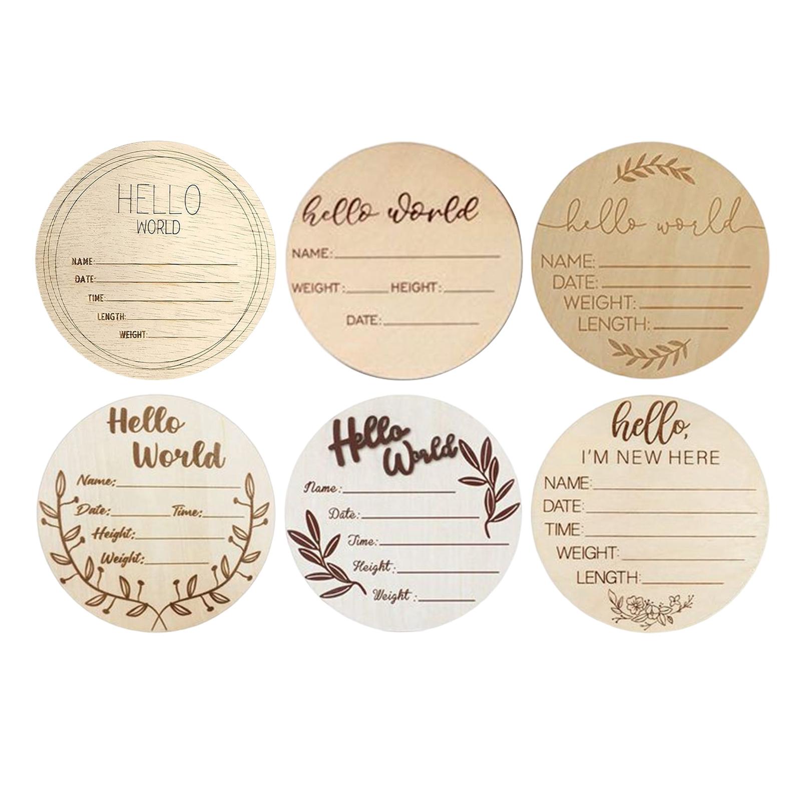 Set of 18 Wooden Baby Mileston - Milestone Card Set incelemesi ve fiyatı
