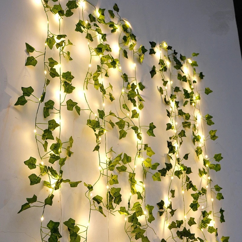 2M Green Leaf String Lights Ar - Baby Nursery Light incelemesi ve fiyatı