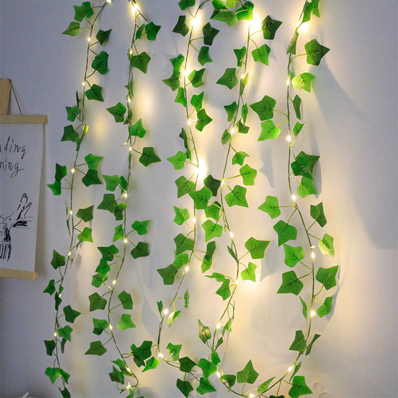 2M Green Leaf String Lights Ar - Baby Nursery Light incelemesi ve fiyatı