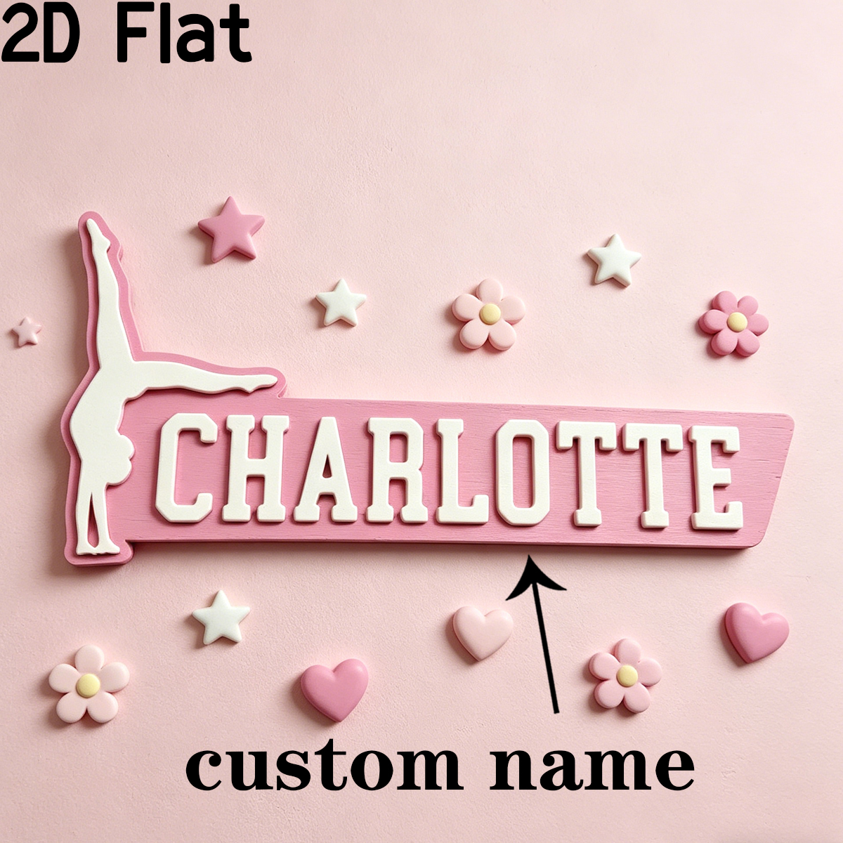 1Pc Custom GYM Sports Style Wo - Baby Nursery Wall Decor incelemesi ve fiyatı