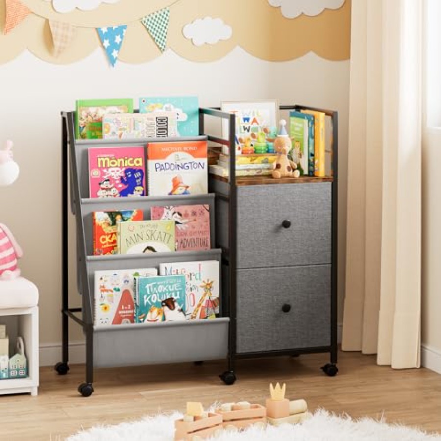 Book Shelf for Rooms Toddler B - Baby Nursery Bookcase incelemesi ve fiyatı