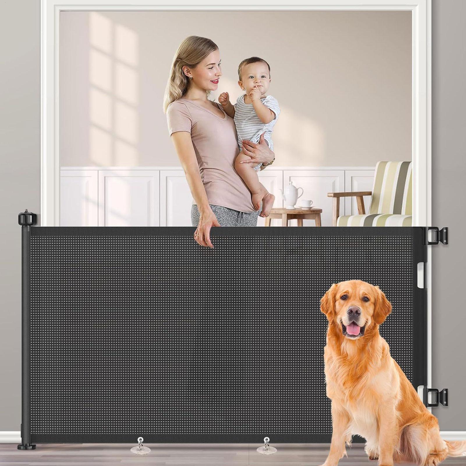 No-Drill Childproof Net Fence  - Baby Gate Extra Wide incelemesi ve fiyatı