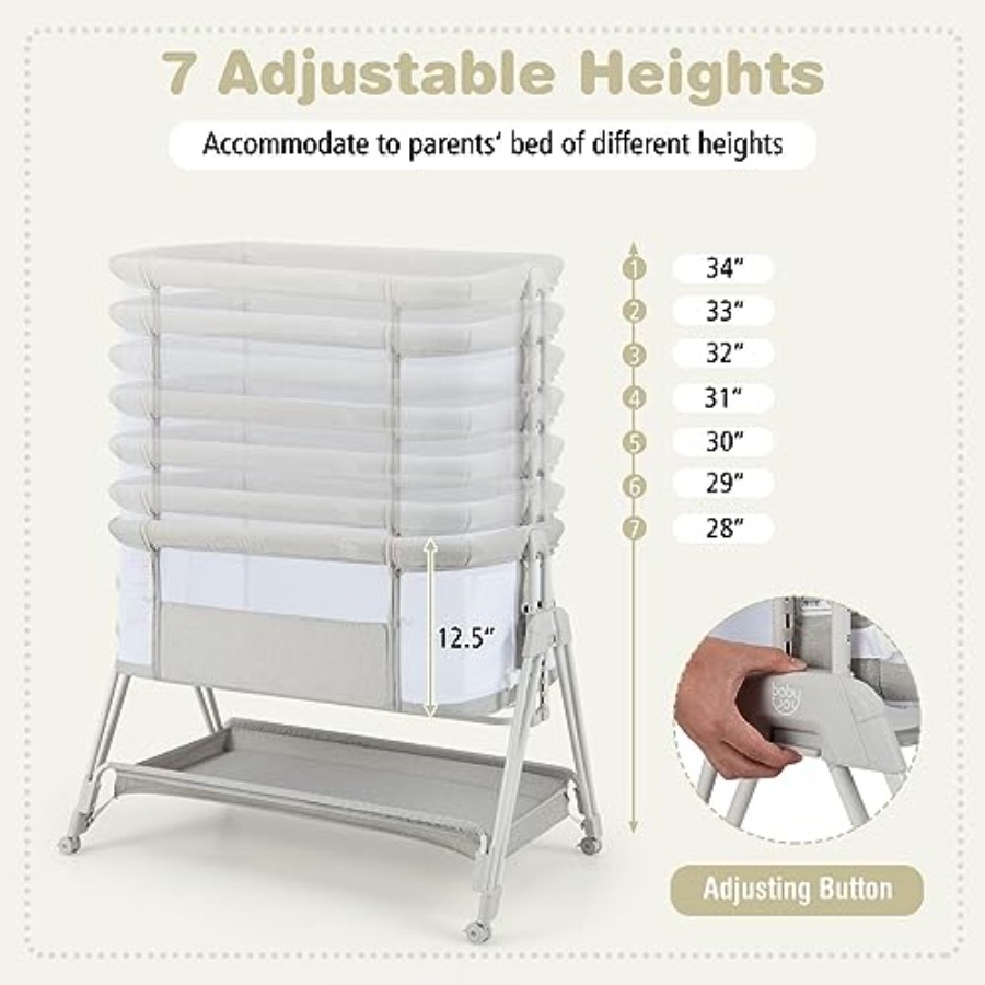 Bassinet Bedside Sleeper Easy  - Bassinet Bedside Sleeper incelemesi ve fiyatı