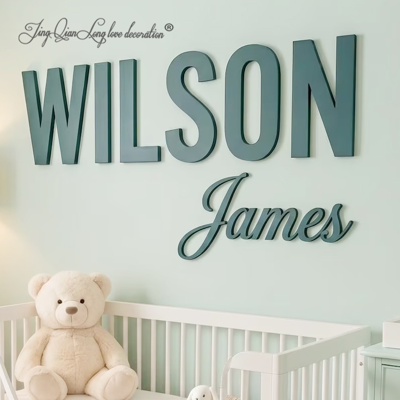 Custom Nursery Wood Name Sign, - Baby Nursery Accent Wall incelemesi ve fiyatı