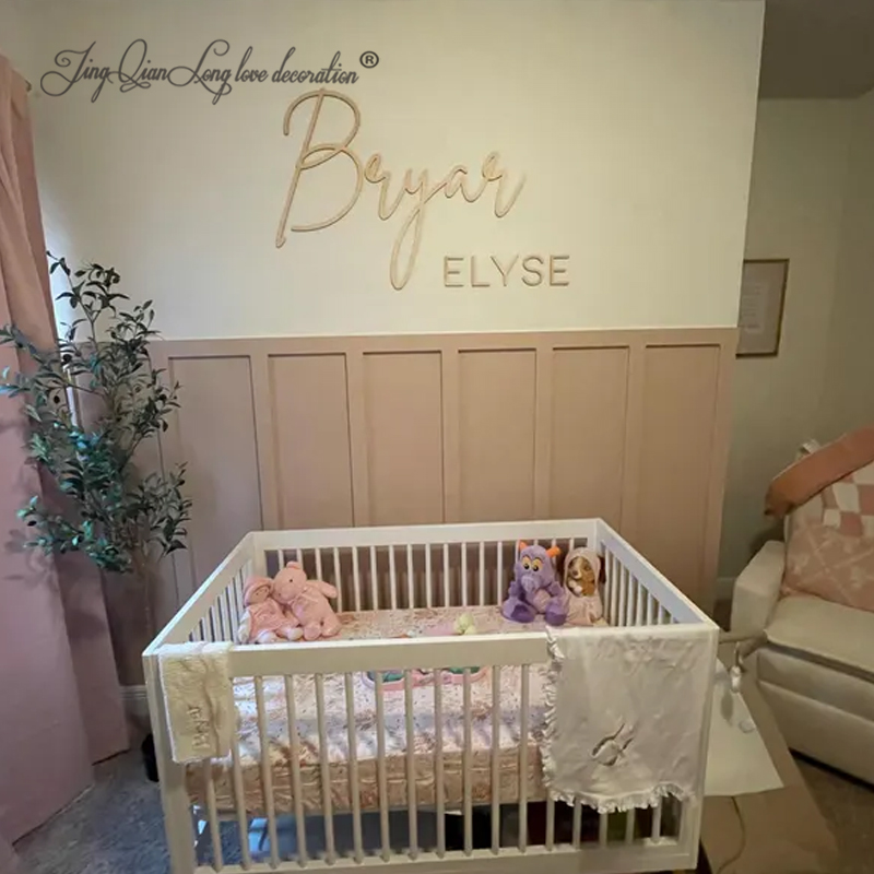Custom Nursery Wood Name Sign, - Baby Nursery Accent Wall incelemesi ve fiyatı