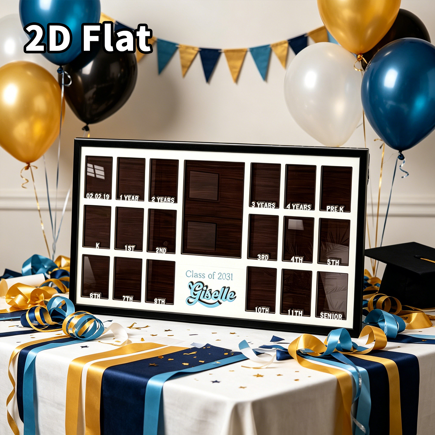 1Pc Custom Grade Photo Frame W - Baby Nursery Wall Decor incelemesi ve fiyatı