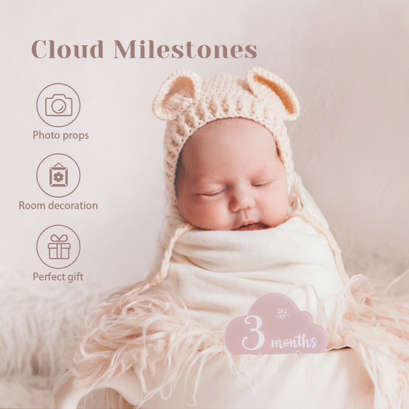1Set Baby Acrylic Number Miles - Milestone Card Set incelemesi ve fiyatı