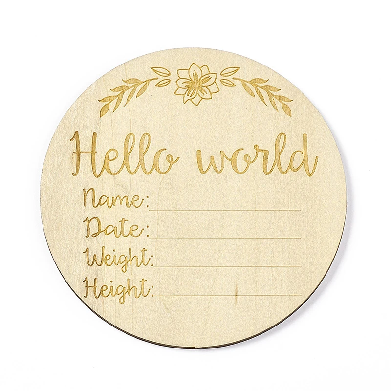 Wooden Baby Growth Souvenir Ca - Milestone Card Set incelemesi ve fiyatı