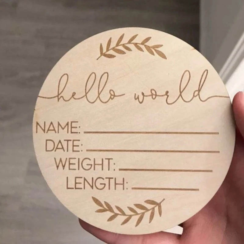 Wooden Baby Growth Souvenir Ca - Milestone Card Set incelemesi ve fiyatı
