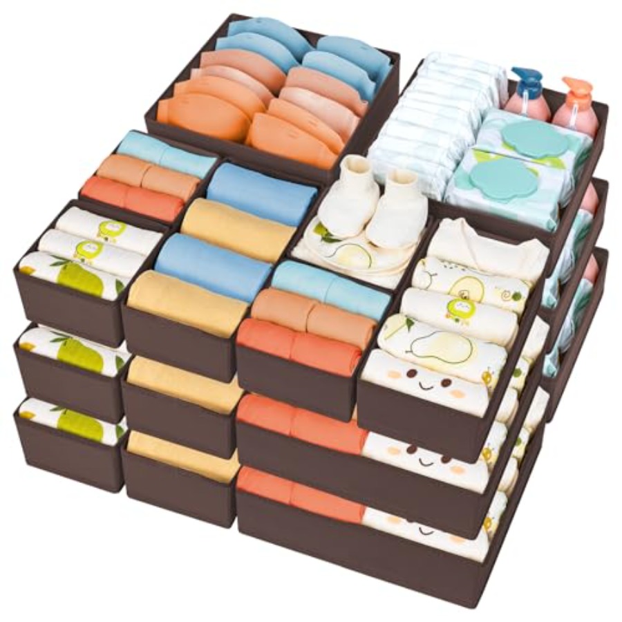 Drawer Organizer - Foldable Ba - Baby Nursery Closet Organization incelemesi ve fiyatı