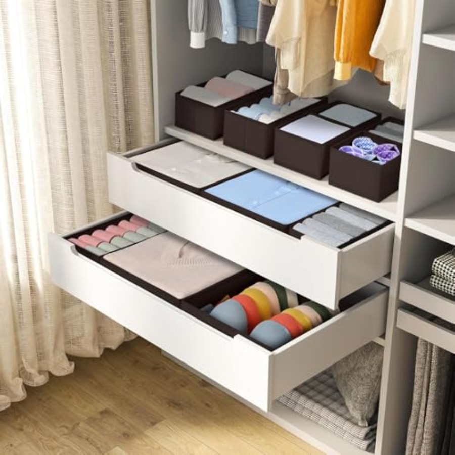 Drawer Organizer - Foldable Ba - Baby Nursery Closet Organization incelemesi ve fiyatı
