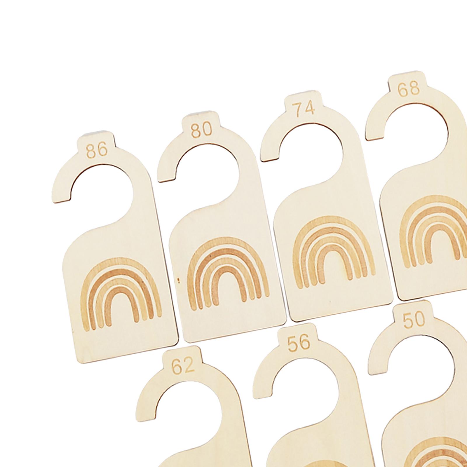 7x Baby Clothes Size Hanger Or - Baby Nursery Age incelemesi ve fiyatı