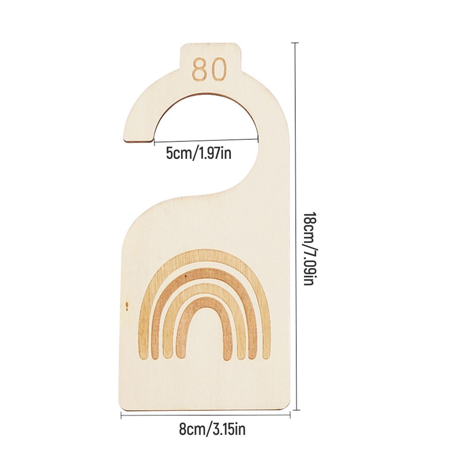 7x Baby Clothes Size Hanger Or - Baby Nursery Age incelemesi ve fiyatı