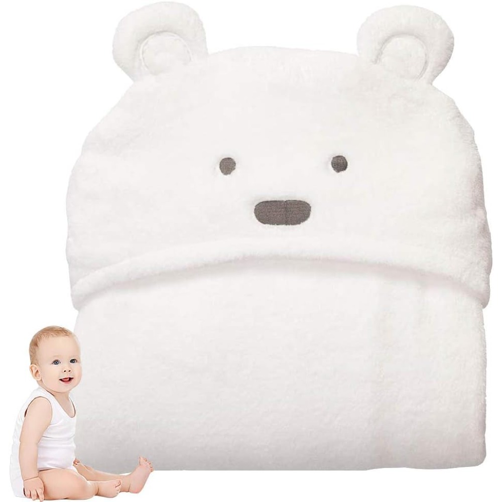 Cute Bear Hooded Towel for Kid - Baby Nursery Girl incelemesi ve fiyatı