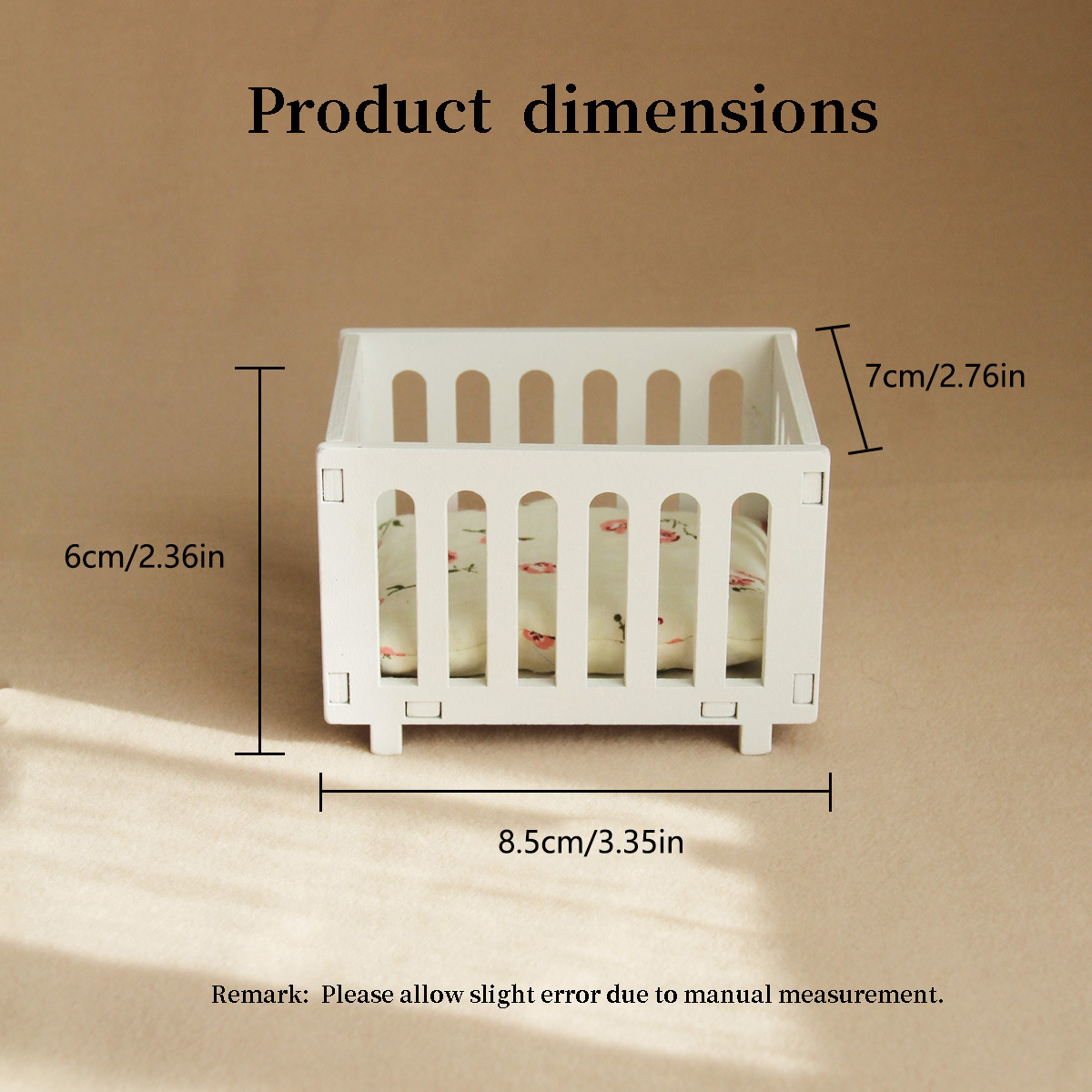 1:12 Scale Miniature Baby Crad - Baby Nursery Age incelemesi ve fiyatı