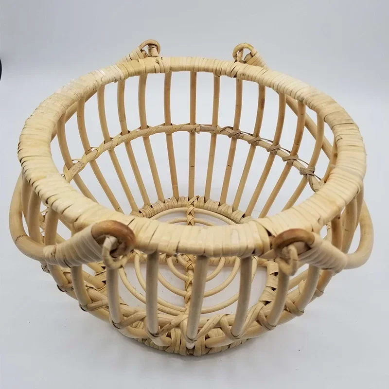 Infant Posing Bed Retro Rattan - Baby Nursery Girl incelemesi ve fiyatı