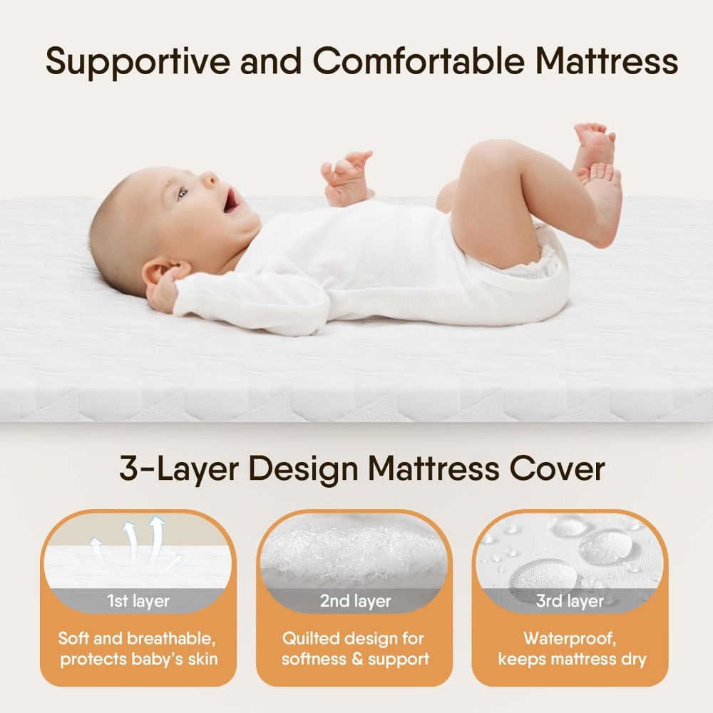Bassinet Bedside Crib, 3-in-1  - Bassinet Bedside Sleeper incelemesi ve fiyatı