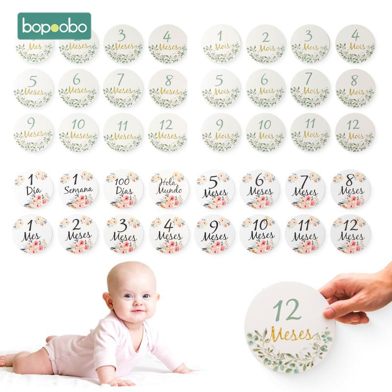 1Set 0-12 Month Newborn Month  - Milestone Card Set incelemesi ve fiyatı