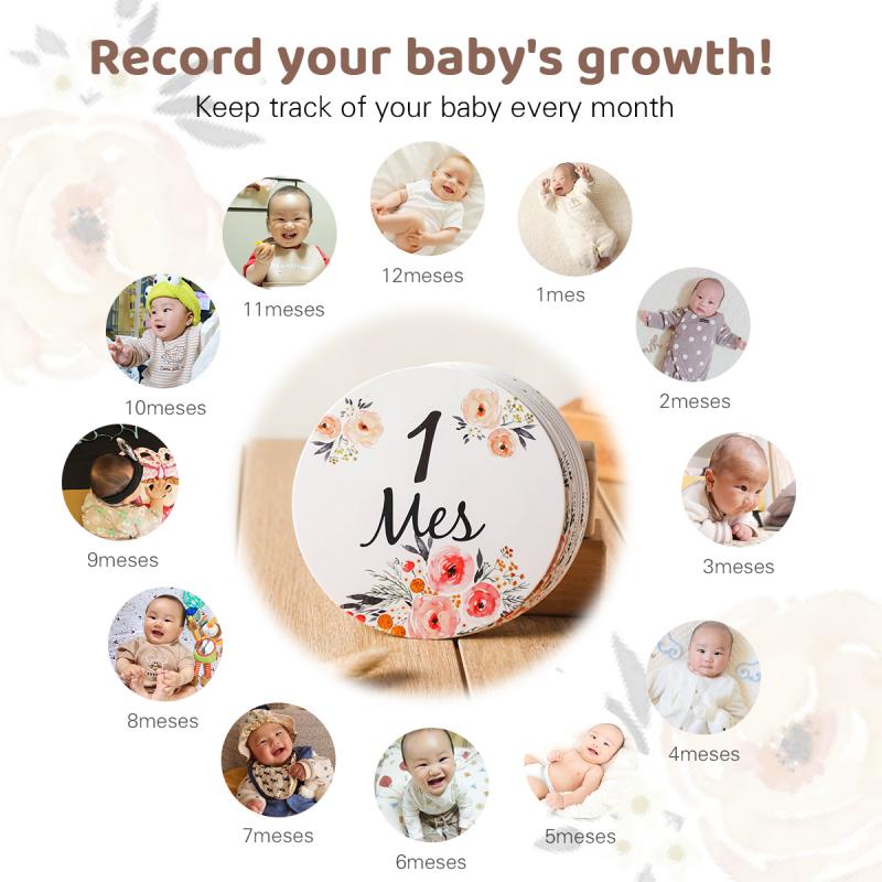 1Set 0-12 Month Newborn Month  - Milestone Card Set incelemesi ve fiyatı