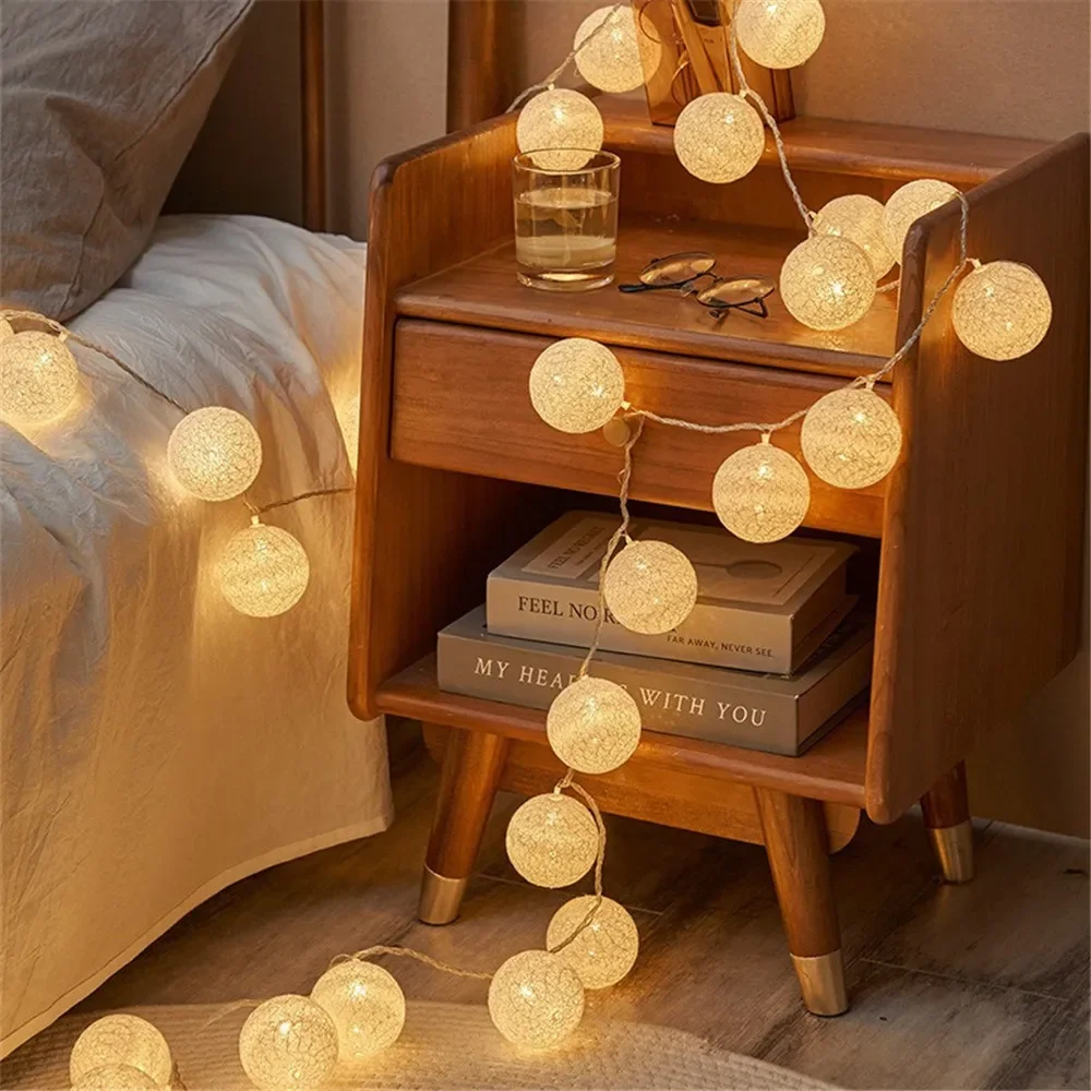 Halloween Cotton Garland Balls - Baby Nursery Light incelemesi ve fiyatı