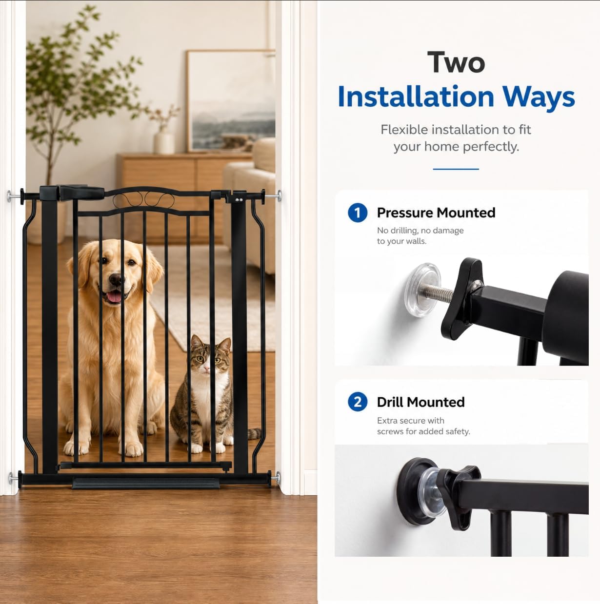 67-81in Extra Wide Baby & Dog  - Baby Gate Extra Wide incelemesi ve fiyatı