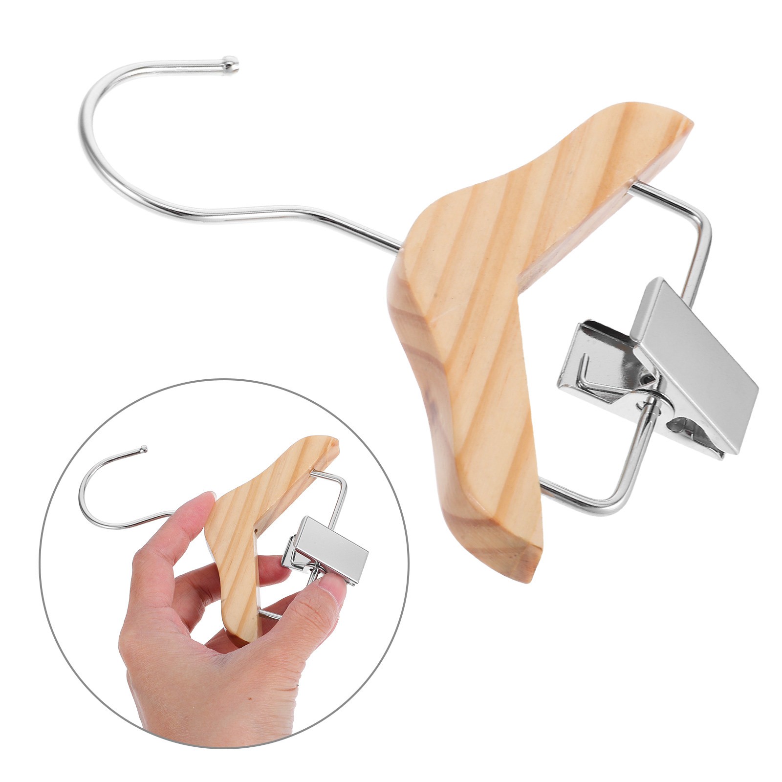 5Pcs Small Wooden Baby Hangers - Baby Nursery Closet Organization incelemesi ve fiyatı