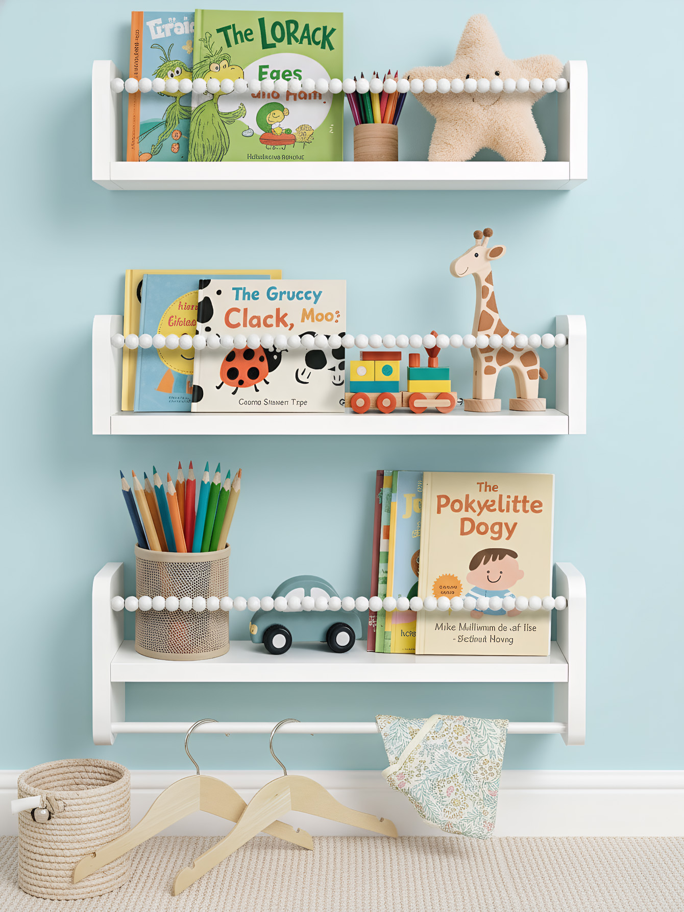 Nursery Book Shelves ,15.7 Inc - Baby Nursery Bookcase incelemesi ve fiyatı
