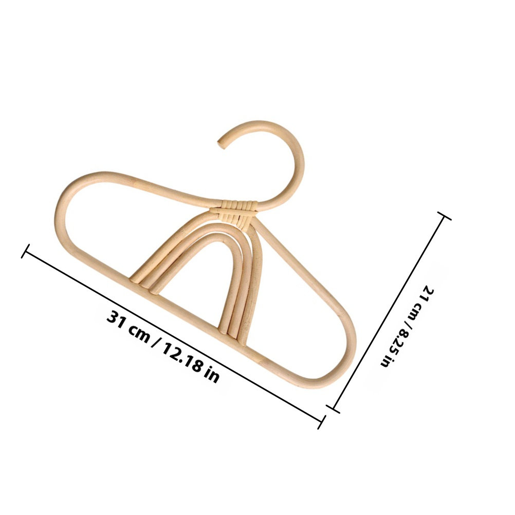 Rattan Toddler Hanger Compact  - Baby Nursery Closet Organization incelemesi ve fiyatı