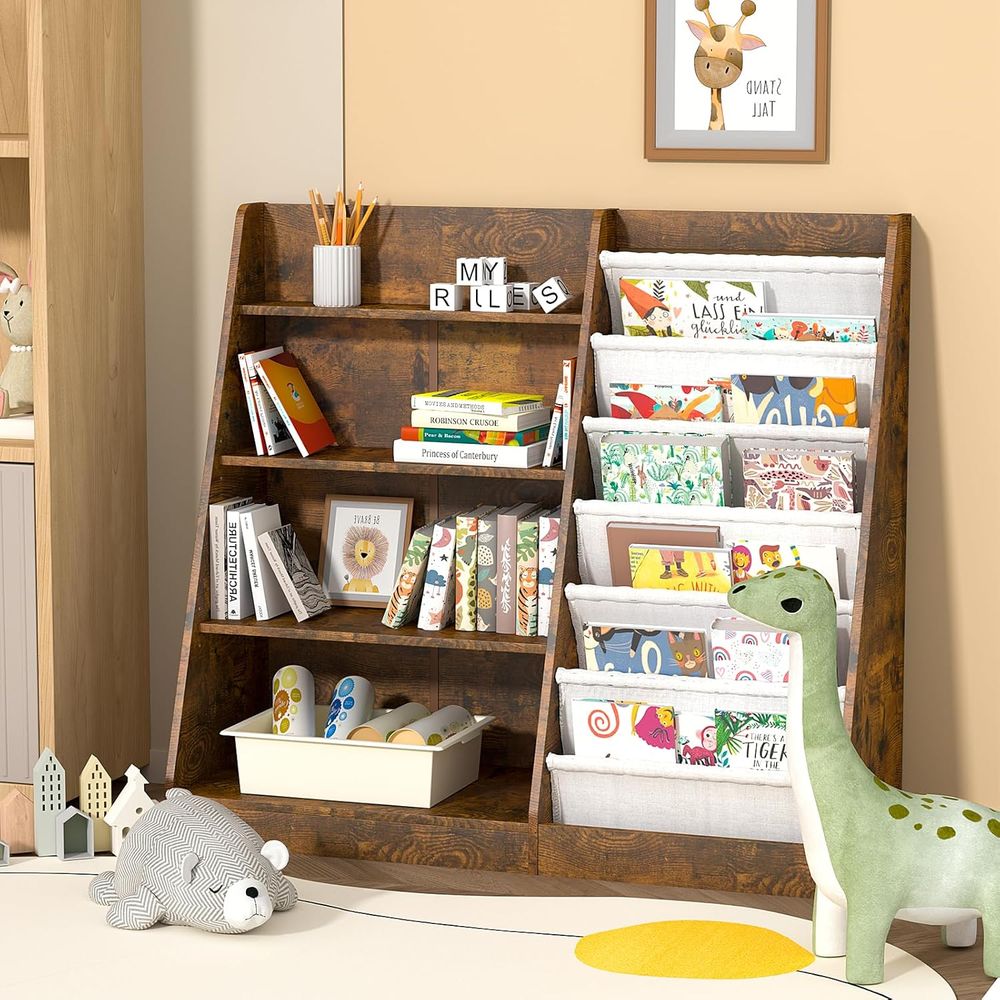 HedoAjim Kids Bookshel or Bedr - Baby Nursery Bookcase incelemesi ve fiyatı