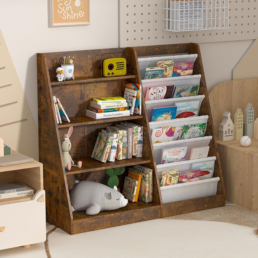 HedoAjim Kids Bookshel or Bedr - Baby Nursery Bookcase incelemesi ve fiyatı
