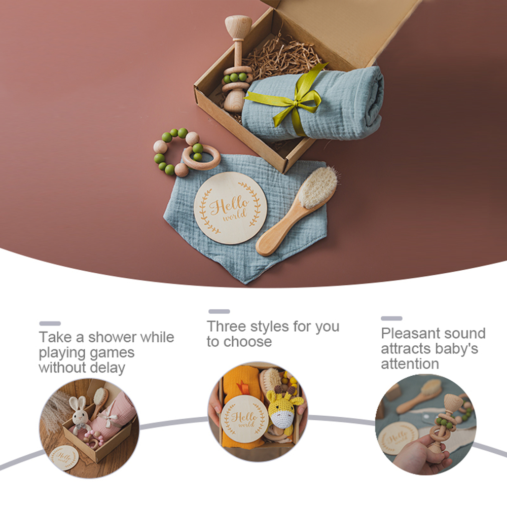 1SetNewborn Towel Bath Toy Dou - Milestone Card Set incelemesi ve fiyatı