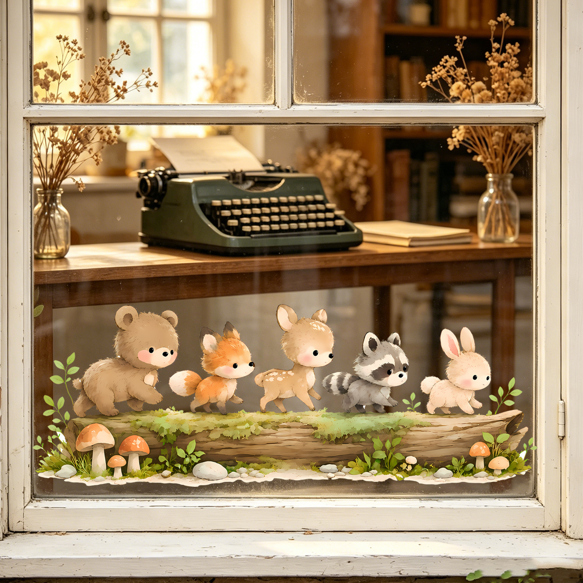 Nursery Forest Animals Window  - Baby Nursery Items incelemesi ve fiyatı