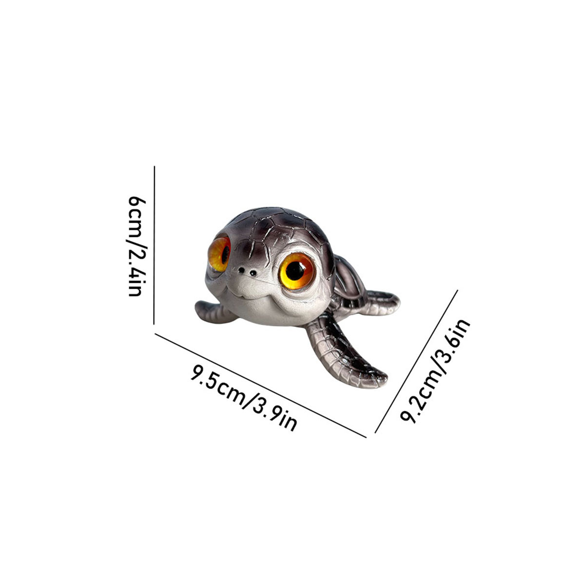 1Pc Resin Ornament, Sea Turtle - Baby Nursery Bookcase incelemesi ve fiyatı