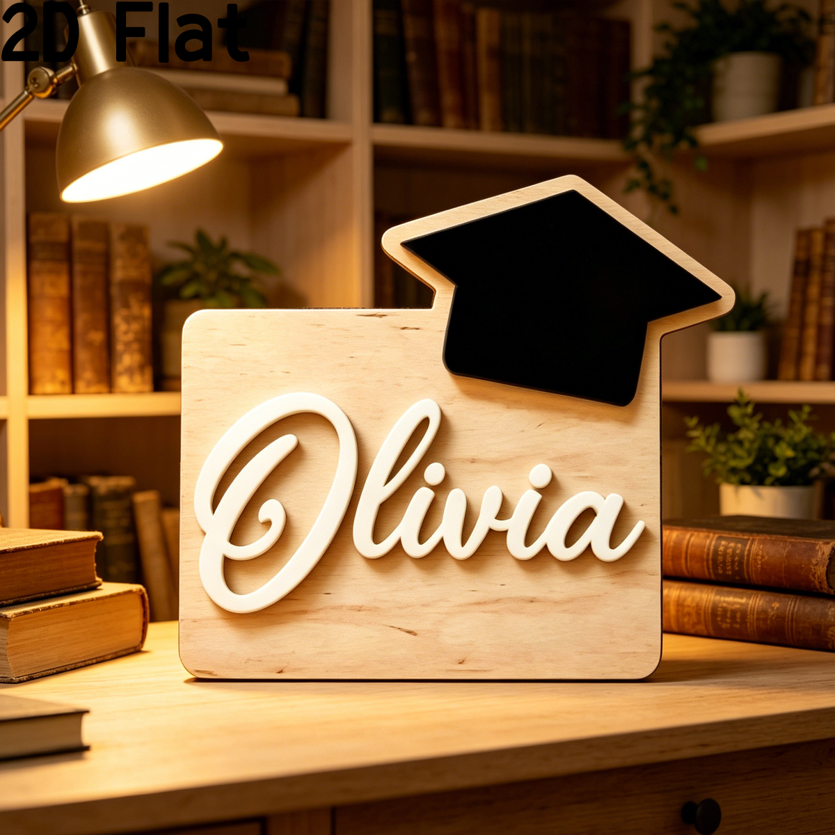 1Pc Custom Name Graduation Sea - Baby Nursery Wall Decor incelemesi ve fiyatı