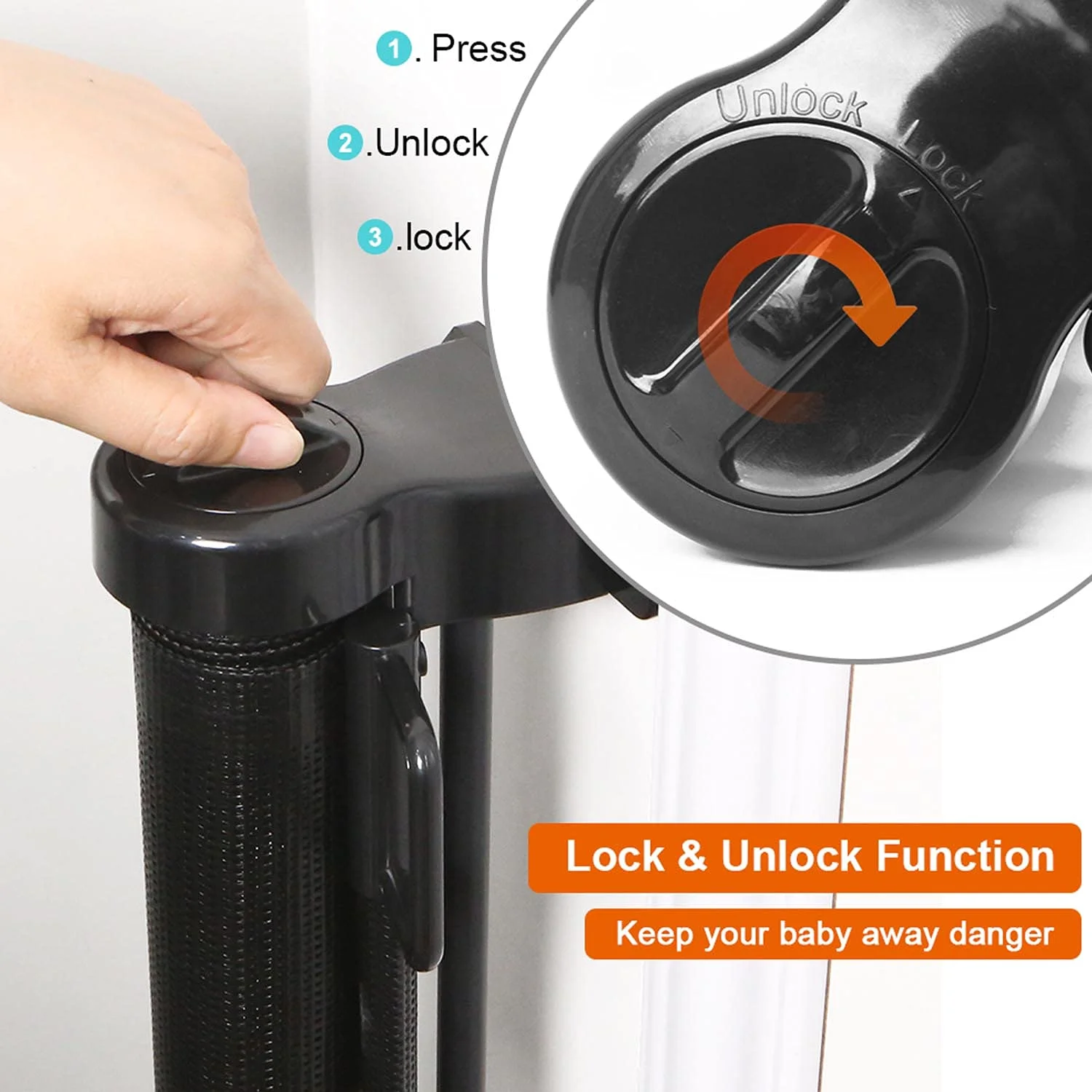 Retractable Baby Gates,150x86c - Baby Gate Extra Wide incelemesi ve fiyatı