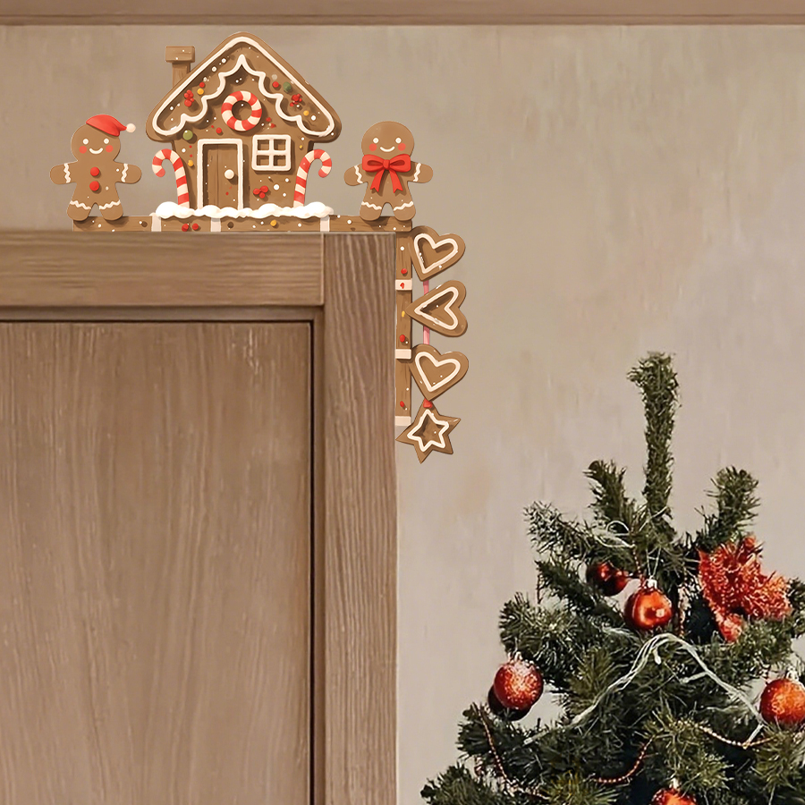 Gingerbread House & Man Christ - Baby Nursery Wall Decals incelemesi ve fiyatı