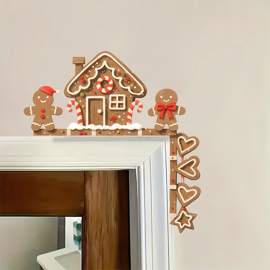 Gingerbread House & Man Christ - Baby Nursery Wall Decals incelemesi ve fiyatı
