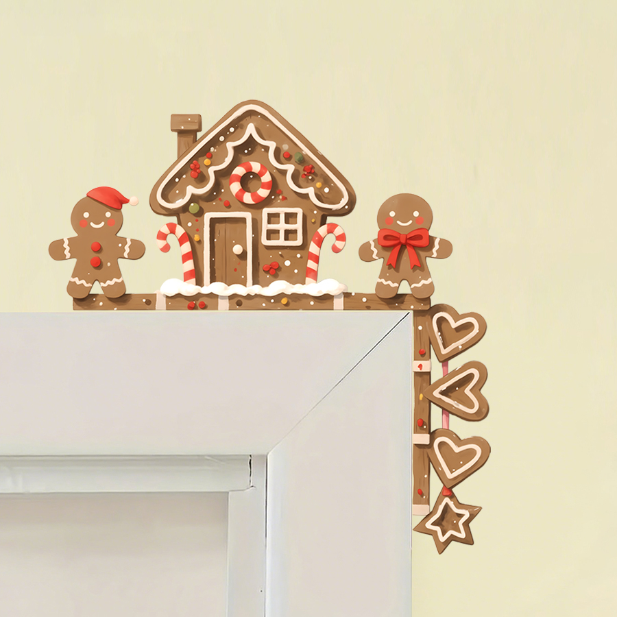 Gingerbread House & Man Christ - Baby Nursery Wall Decals incelemesi ve fiyatı