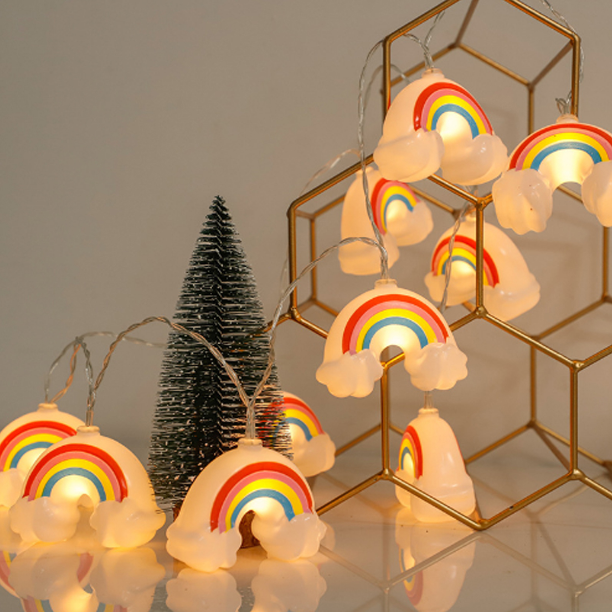 1.5m 10Led Colorful Cloud Star - Baby Nursery Light incelemesi ve fiyatı