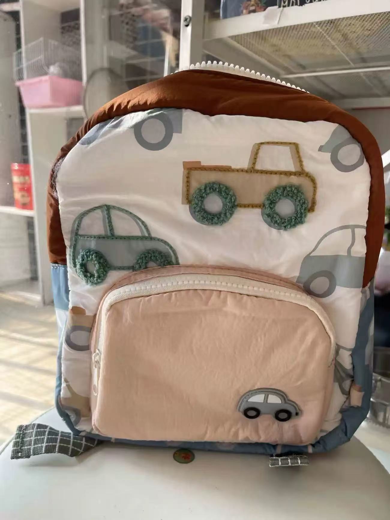 Car Embroidery Bag, Children's - Baby Nursery Backpack incelemesi ve fiyatı